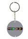 Double Side Marvel Printed Keychain