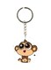 Monkey Printed Keychain