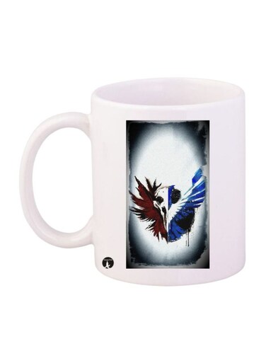Infamous Second Son Printed Mug White/Black/Red Standard Size