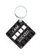 Sherlock Holmes Wooden Keychain