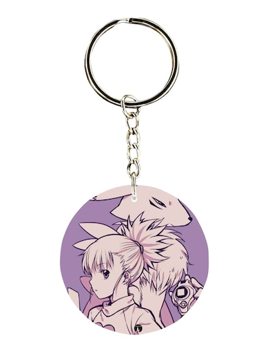 Double Sided Digimon Printed Keychain