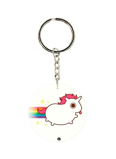Double Side Printed Keychain