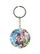 Double Sided Sonic Printed Keychain