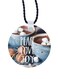 English Phrases Printed Car Mirror Pendant