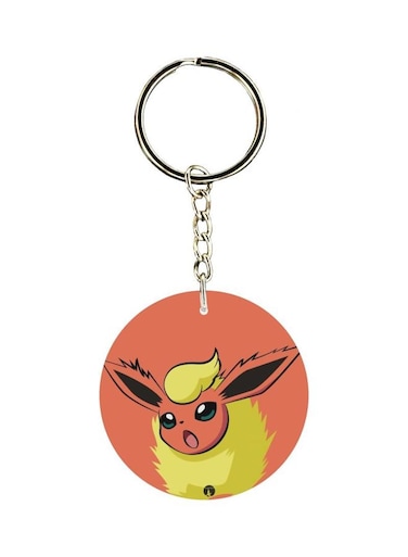 Cartoon Printed Keychain