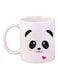 Panda Printed Coffee Mug White/Black/Pink
