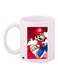 Super Mario Printed Coffee Mug White/Red/Blue 11ounce