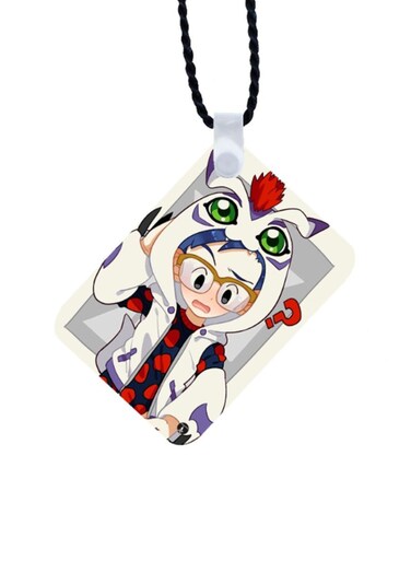 Digimon Printed Car Mirror Pendant
