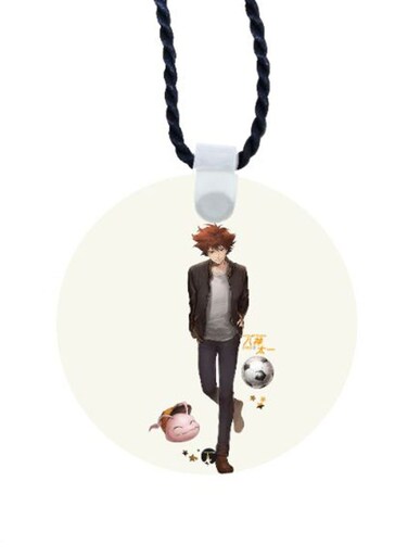 Printed Car Mirror Pendant
