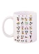 Mickey Mouse Printed Coffee Mug White/Red/Black