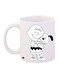Cartoon Character Printed Coffee Mug White/Black 11ounce