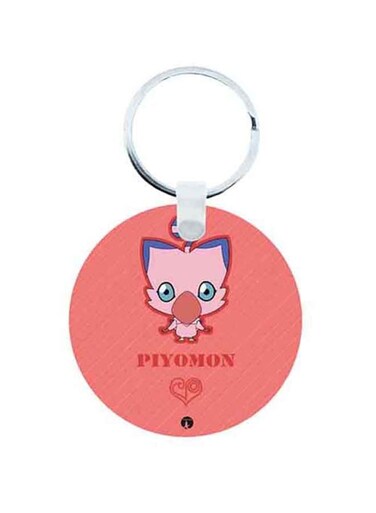 Digimon Anime Wooden Keychain