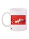 Popcorn Printed Coffee Mug White/Red/Beige 11ounce