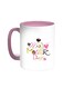 Happy Mother's Day Printed Coffee Mug Pink/White 11ounce