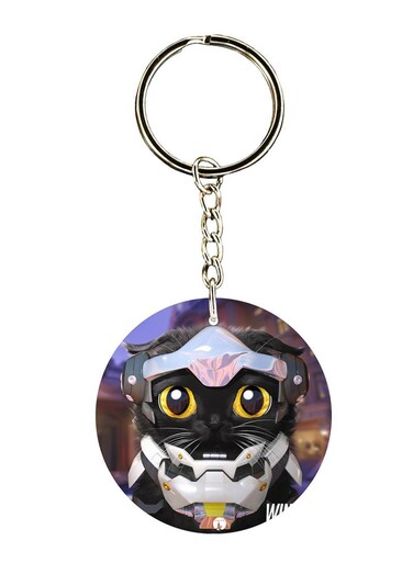 Overwatch Game Printed Keychain