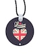 English Phrases Printed Car Mirror Pendant