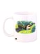 Sonic Printed Coffee Mug White/Blue/Green