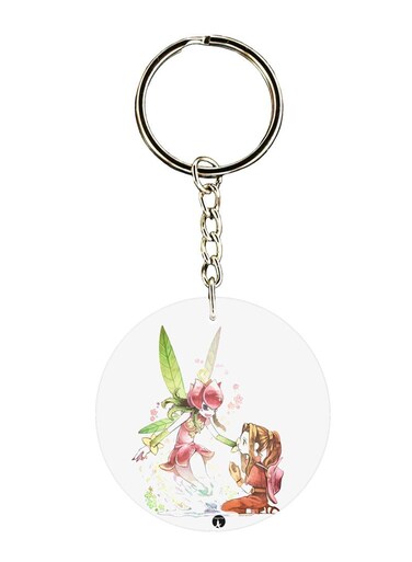 The Anime Digimon Printed Keychain