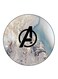 Avengers Printed Fridge Magnet Round Multicolour