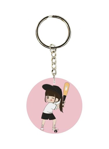 Character Printed Keychain