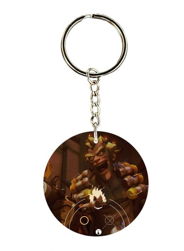 The Overwatch Video Game Printed Keychain