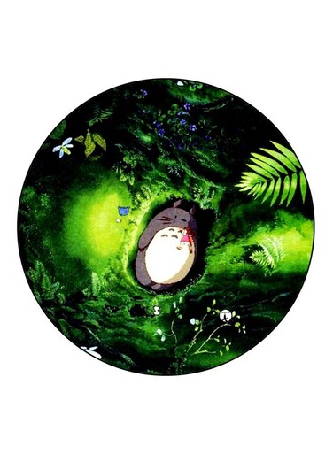 Cartoon Printed Fridge Magnet Green/Black/Grey 5.5cm