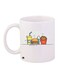 Food Printed Coffee Mug White/Red/Yellow 11ounce