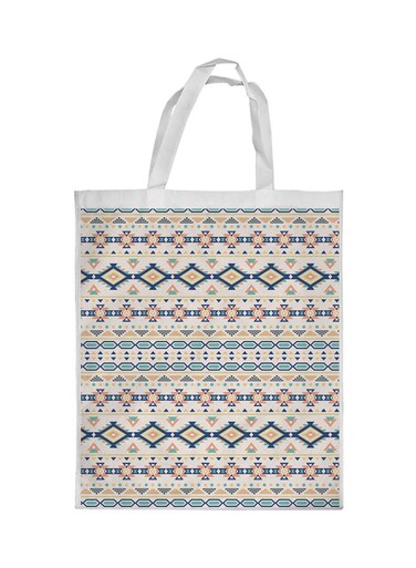 Traditional Ramadan Decoration Printed Shopping Bag Multicolour