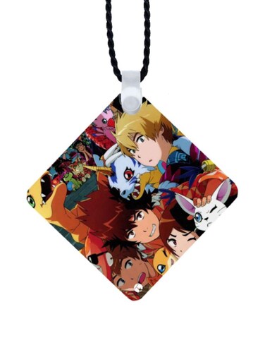 Printed Car Mirror Pendant