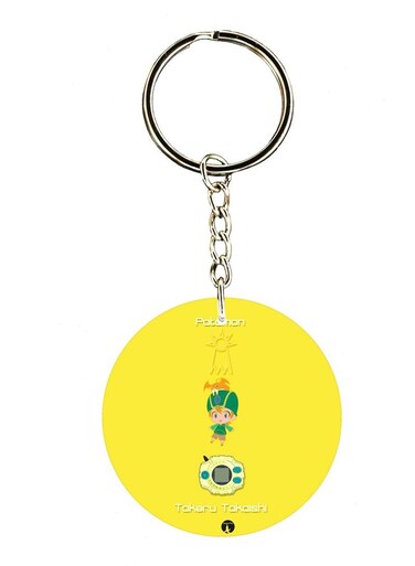 The Anime Digimon Double Side Printed Keychain