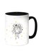 Stars And Dreams Printed Coffee Mug White/Black 11ounce