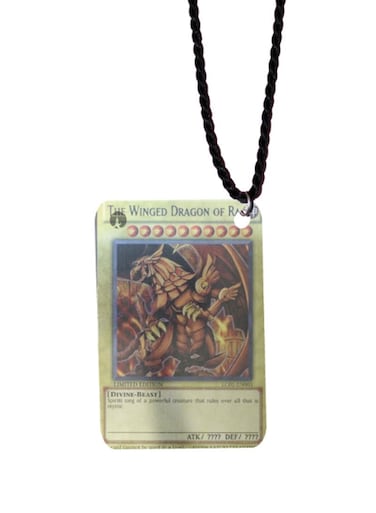 Yu Gi Oh Printed Car Mirror Pendant
