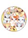 The Anime Hamtaro Printed Fridge Magnet Yellow/Orange/Brown