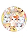 The Anime Hamtaro Printed Fridge Magnet Yellow/Orange/Brown