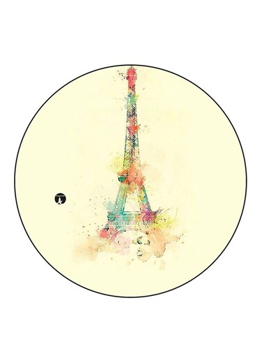 Effiel Tower Printed Fridge Magnet Multicolour