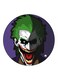 The Joker Printed Fridge Magnet Round Multicolour
