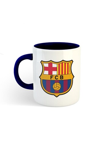 Sport Club Printed Mug White/Navy