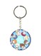Anime Digimon Double Side Printed Keychain