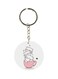 Cats Printed Single Sided Keychain