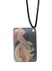 Adnan With Lina Printed Car Mirror Pendant