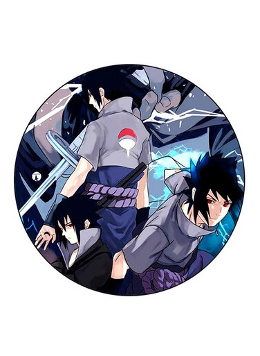 Anime Naruto Printed Fridge Magnet Multicolour