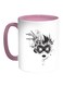 Fancy Dress Costume Printed Coffee Mug White/Pink 11ounce