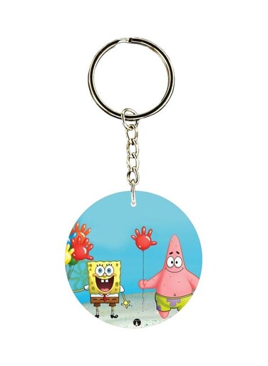 Cartoon Printed Keychain