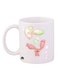 Digimon Printed Mug White/Green/Pink
