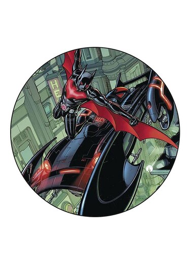 Batman Printed Fridge Magnet Round Multicolour