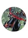 Batman Printed Fridge Magnet Round Multicolour