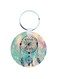 Dream Catcher Wooden Keychain