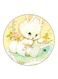 Rabbit Printed Fridge Magnet Multicolour
