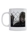 Printed Ceramic Mug White/Black/Grey