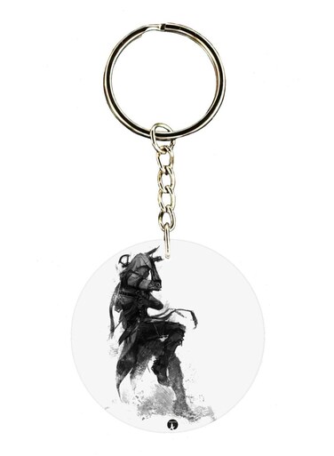 Assasins Creed Double Side Printed Keychain